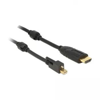 Kabel wideo adapter DeLOCK 83731 Mini DisplayPort do HDMI 3m Czarny
