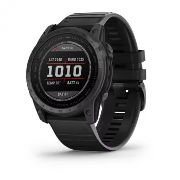 Garmin Tactix 7 3.56 cm (1.4) MIP 51 mm Cyfrowy 280 x 280 pikseli Ekran dotykowy Czarny Wi-Fi GPS (satelitarny)