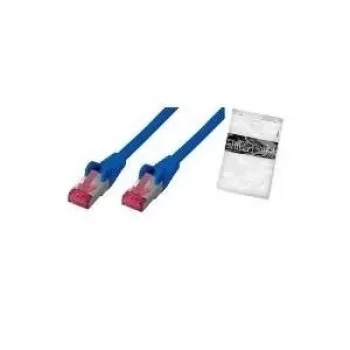 Kabel sieciowy ShiverPeaks BS75711-AB Niebieski 1m Cat6a S/FTP