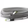 Kabel krosowy Goobay CAT 8.1, S/FTP (PiMF), szary, 0,5 m - LSZH bezhalogenowy, miedź AWG 24 (55135)