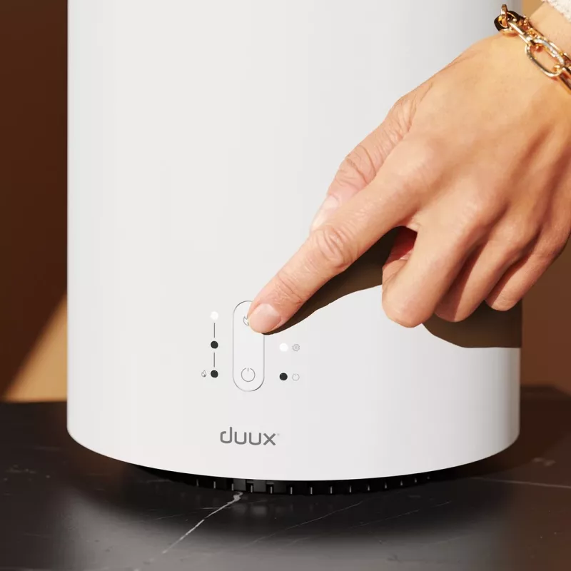 Duux | Inteligentny wentylator + grzejnik Threesixty Gen2 | 1800 W | Do pomieszczeń do 30 m² | Biały | Nie dotyczy
