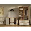 MALWA SS-90 wardrobe dąb artisan/kaszmir