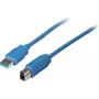 Kabel USB typu A na B ShiverPeaks 3.0 (model 77030) — transmisja danych i połączenie urządzeń