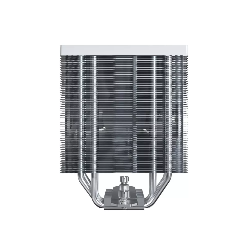 Chłodzenie powietrzne CPU Montech NX400, wentylatory 120 mm, białe, wymiary 156×74×120 mm, TDP 270 W