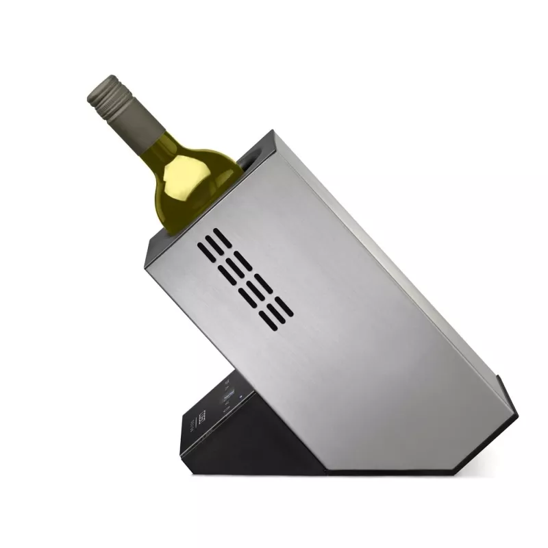 Wolnostojąca chłodziarka do wina Caso WineCase One — pojemność na 1 butelkę, kompaktowa chłodziarka na jedną butelkę
