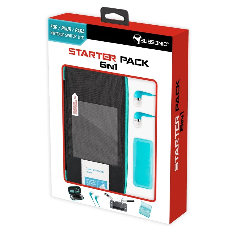 Subsonic Starter Pack 6 w 1 dla Nintendo Switch Lite