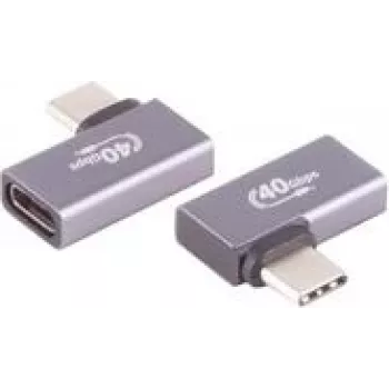 Adapter zmiany płci złącza ShiverPeaks BS13-60001 USB-C na USB-C szary
