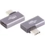Adapter zmiany płci złącza ShiverPeaks BS13-60001 USB-C na USB-C szary
