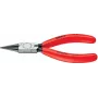 Knipex 37 41 125 szczypce okrągłe proste do elektroniki i mechaniki precyzyjnej 125 mm