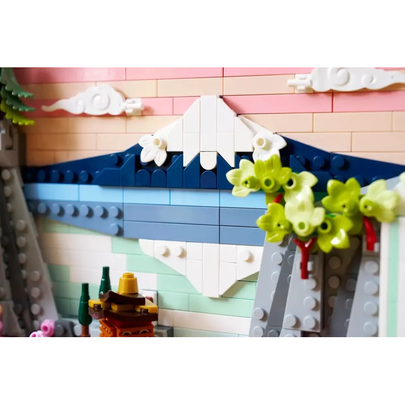 LEGO ART 31218 Japoński Krajobraz z Kwitnącą Wiśnią