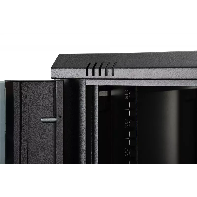 Szafa sieciowa naścienna DIGITUS Dynamic-N 9U 19 cali 600x600 mm, IP20, zamek na klucz, niezmontowana