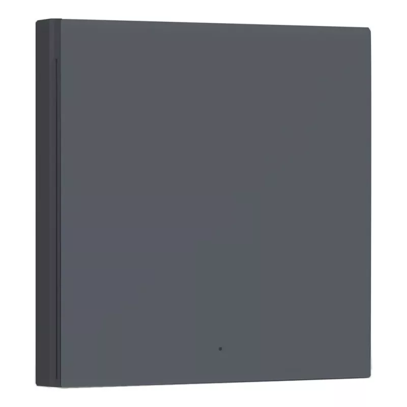 AQARA Smart Wall Switch H1 EU (No Neutral, Single Rocker) (WS-EUK01-G), Szary – Zigbee przełącznik ścienny z przekaźnikiem