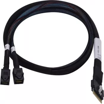 Kabel SAS Microchip Technology 2304900-R 0,8 m SlimSAS – MiniSAS HD