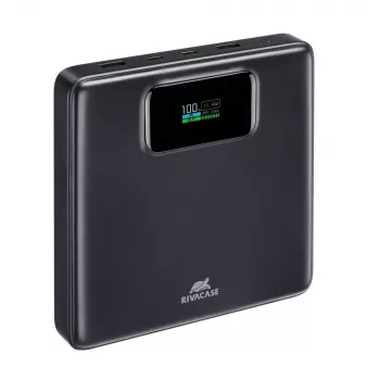 Powerbank Rivacase VA1091 — 25800 mAh, całkowita moc wyjściowa 100 W, porty USB