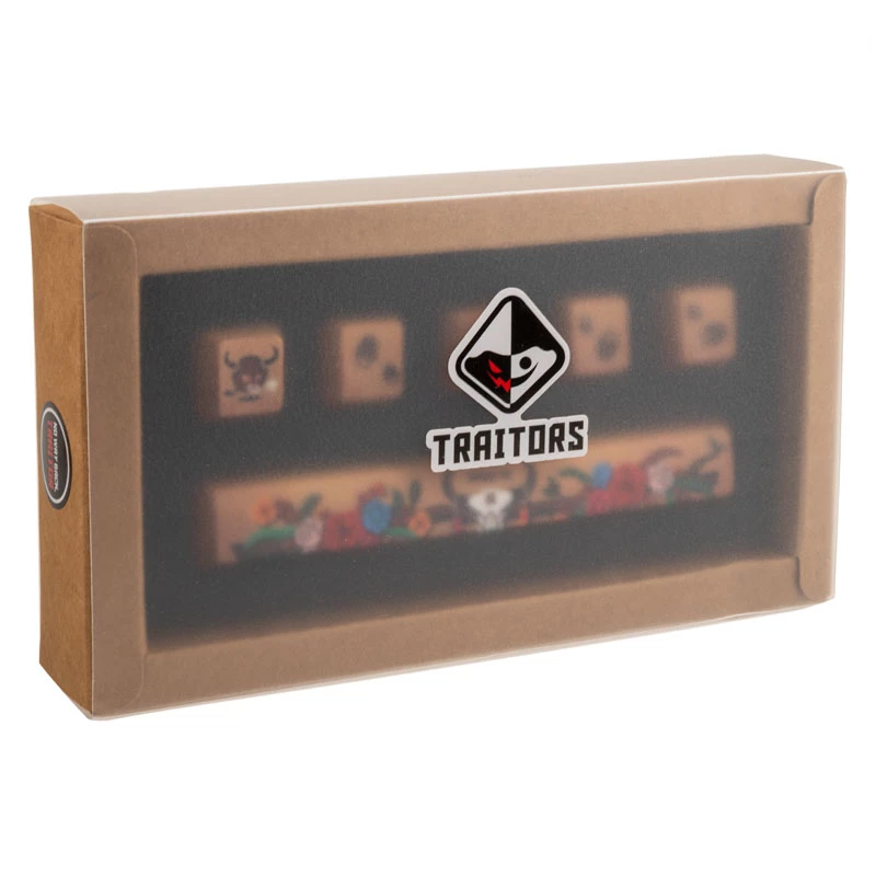 Zestaw keycapów Traitors MMXXI Ox — PBT 5‑stronny Dye‑Sub, model TRDMO7712