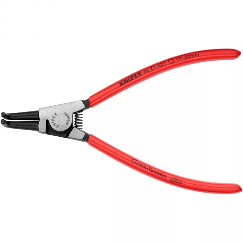 Zestaw szczypiec do pierścieni osadczych Knipex 4 szt. w pokrowcu zwijanym 19-60mm