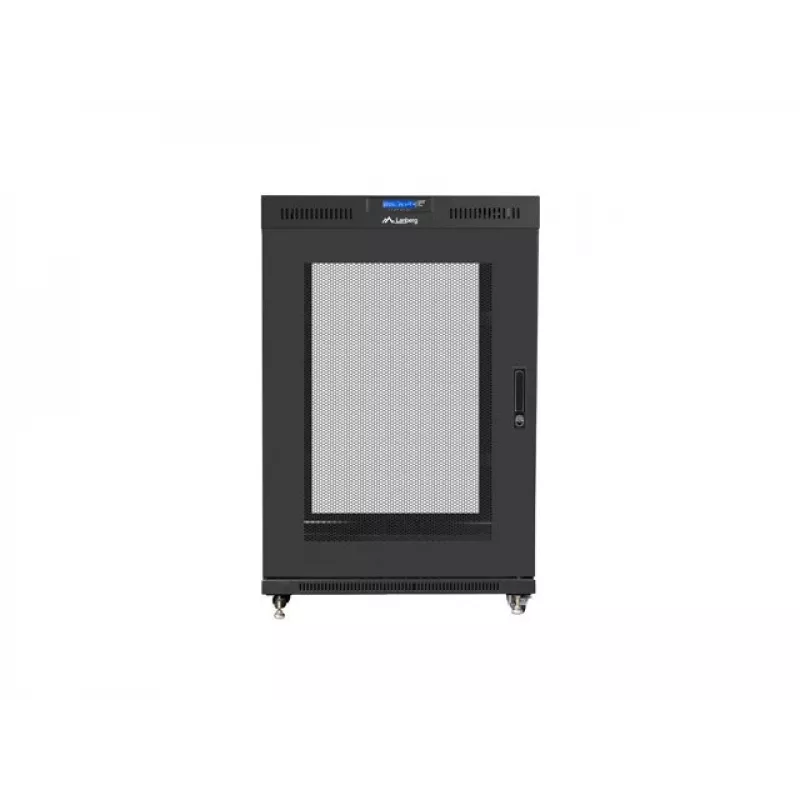 Wolnostojący stelaż Lanberg FF01-8022-23BL 22U 1200kg Czarny