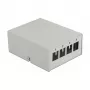 Keystone Patch Panel DeLOCK 43407 4-portowy szary