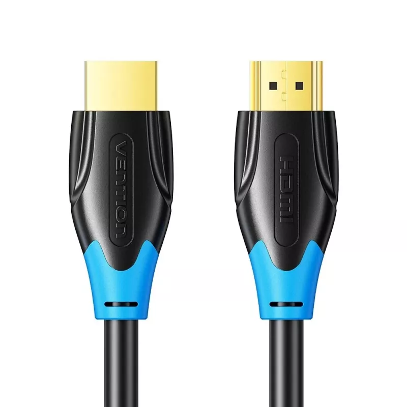 Kabel HDMI Vention AACBN 15 m, HDMI Typ A do Typu A, HDMI 2.0, 18 Gbit/s, ARC, pozłacane styki, czarny