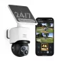 Safemo ST1 SolarCam 4K UHD Video, 8-krotny zoom, kąt widzenia 132°, noktowizja, Wi-Fi 2,4 GHz, panel słoneczny 3W, biały