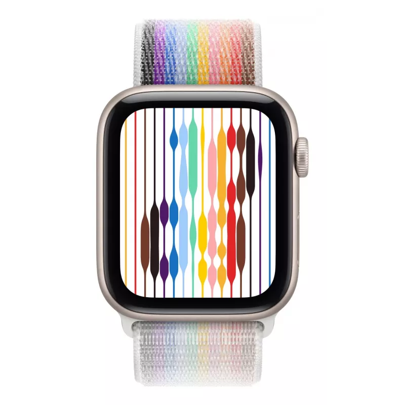 Opaska Apple MGXV4ZM/A akcesoria do smartwatchy Wielokolorowy Nylon