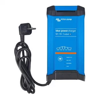 Ładowarka akumulatorów Victron Energy niebieski Smart IP22 12V 15A – trójstopniowa inteligentna ładowarka, IP22