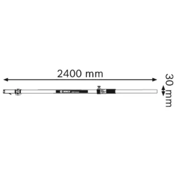 Bosch 0 601 094 100 akcesorium do niwelatora laserowego Łata niwelacyjna