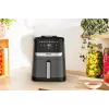 Frytownica Tefal Easy Fry Silence EY551HE0 Pojedyncza 5 L Wolnostojąca Frytownica beztłuszczowa Czarna, Szara, Stal nierdzewna