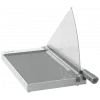 Leitz Precision Home Office gilotyna do papieru A3, 10 arkuszy, docisk ręczny, stal nierdzewna, A3, 80 g/m², stal