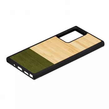 Etui na telefon Man and Wood Galaxy Note 20 Ultra — bambusowy las czarny pokrowiec ochronny