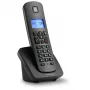 Telefon Motorola C4201 Analog/DECT z identyfikatorem połączeń, czarny