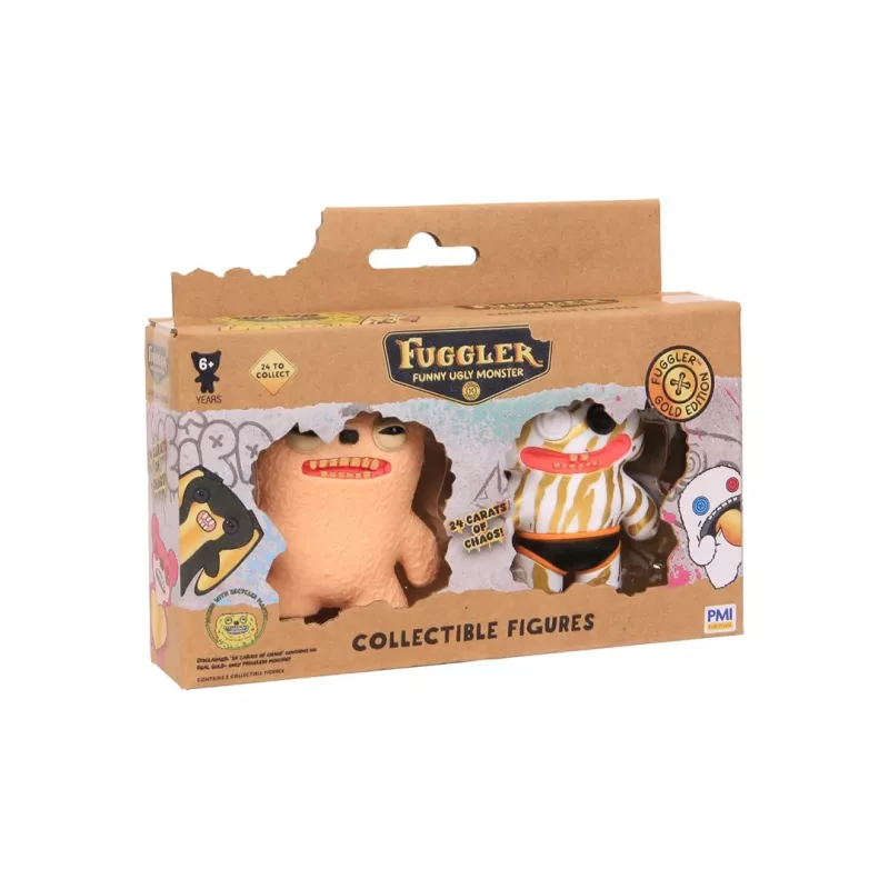 Zestaw 2 figurek akcji p.m.i kids world FUGGLER S3 Gold Edition – asortyment