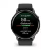 Smartwatch GARMIN Venu 4 1.4 cal AMOLED GPS Czarny, koperta 45 mm, 8 GB, bateria 12 dni, 5 ATM