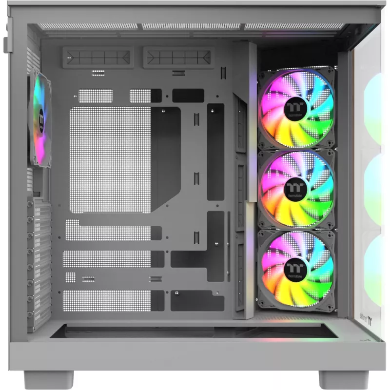 Obudowa PC Thermaltake View 380 XL WS ARGB Snow biały — Midi Tower, obsługa ATX, z oknem