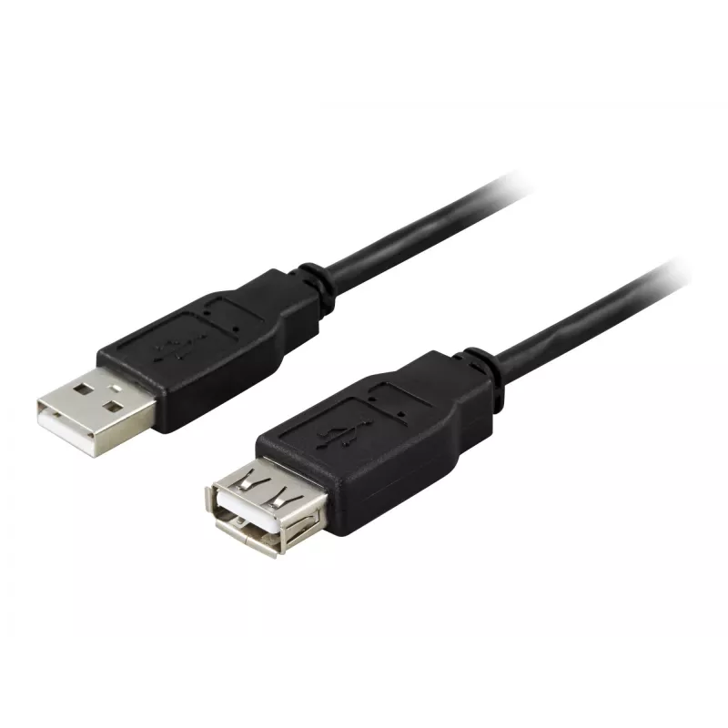 przedłużacz USB GOOBAY 93600 — USB A na USB A, USB 2.0, 3 m, czarny