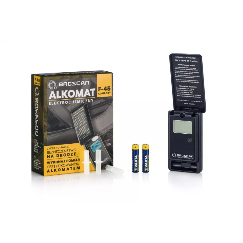 Elektrochemiczny alkomat F-45 COMFORT