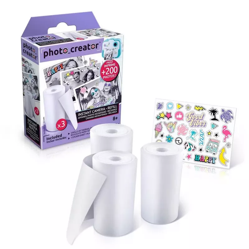 Instant Camera Canal Toys Photo Creator CLK002 biały Direct Thermal