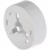 Puszka przyłączeniowa Hikvision DS-1280ZJ-PT3 — biała, uniwersalny montaż, Ø12 cm, wys. 40,5 mm, maks. obciążenie 2 kg