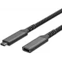 Przedłużacz USB-C USB-C > Gniazdo USB-C 3.2 PD Tekstylny 0,5 m (FL31-74003)