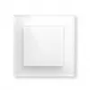 Inteligentny przycisk szklany HomeMatic Homematic IP, 230 V, 868 MHz, biały, 54,5×54,5×29 mm