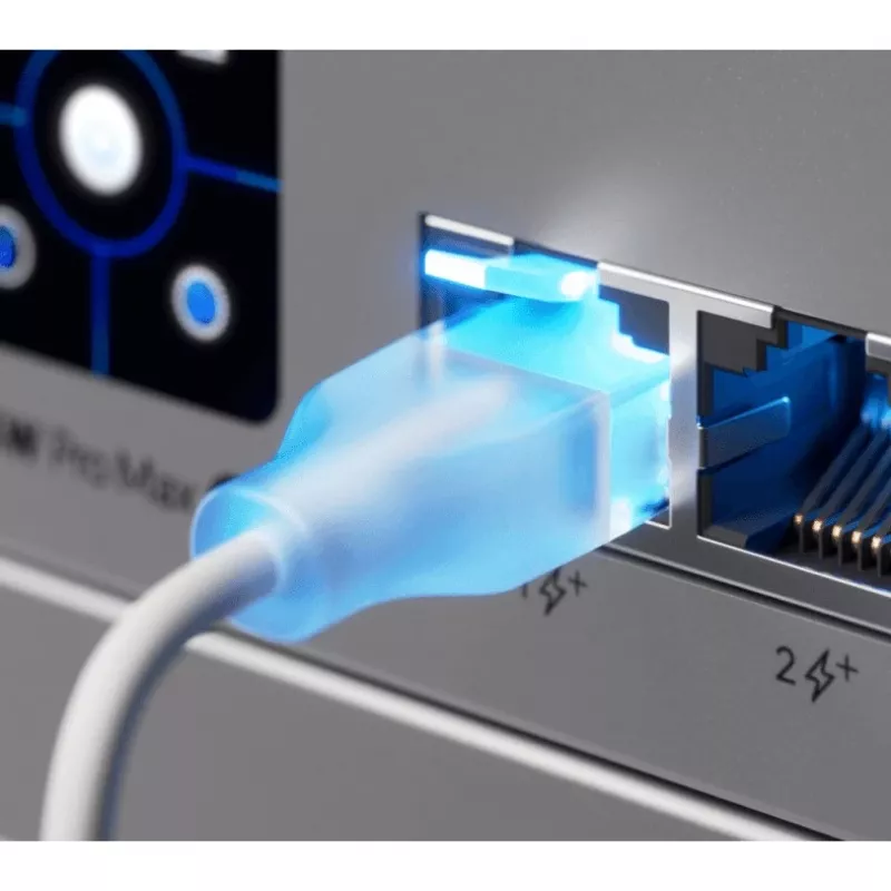 Sieciowy kabel krosowy UBIQUITI UACC-Cable-Patch-EL Cat6 RJ-45 2.5GbE PoE++ 0,15 m półprzezroczysty biały (24 szt.)