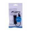 Karta sieciowa LANBERG NC-0100-01 USB 10 Gbit/s, hot-swap, kabel 0,15 m, czarna
