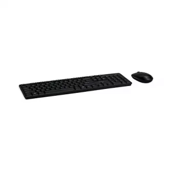 Bezprzewodowy zestaw klawiatury i myszy Acer Combo 100 — RF Wireless, pełnowymiarowa QWERTZ niemiecka, czarna
