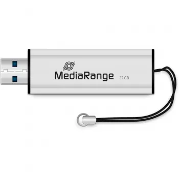 MediaRange SuperSpeed - Pendrive USB - 32GB - USB3.0 - Czarno/Srebrny (MR916)