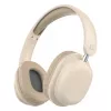 Bezprzewodowe słuchawki nauszne DEFENDER EEMOTION B640 BEŻOWE — binauralne, zamknięta akustyka, USB-C, AUX, 20–20000 Hz, 105 dB