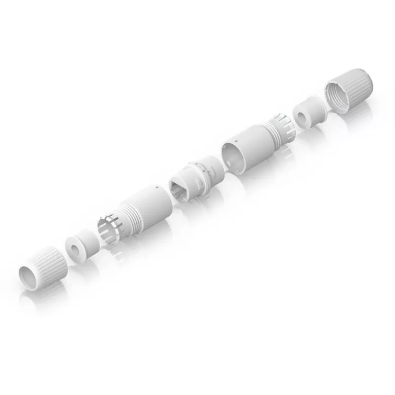 Ubiquiti UACC-RJ45-Coupler-C6A-Outdoor Płaski Biały RJ-45 2 szt.