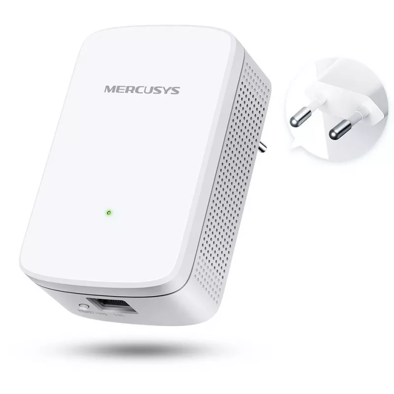 Mercusys ME10 V1 Wzmacniacz sygnału WiFi Montebar i wall