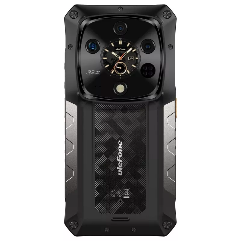 Wzmocniony smartfon UleFone Armor 28 Ultra 5G — 16 GB RAM, 1 TB pamięci, czarny