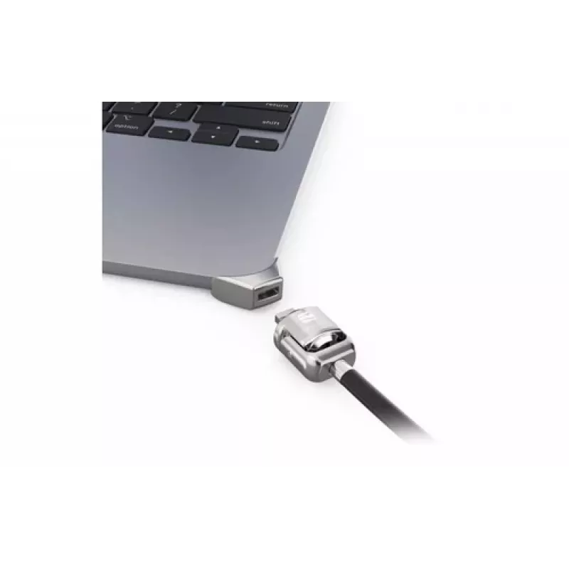 Compulocks Ledge dla MacBook Air 13 cali M2 i M3 srebrny adapter do blokady laptopa