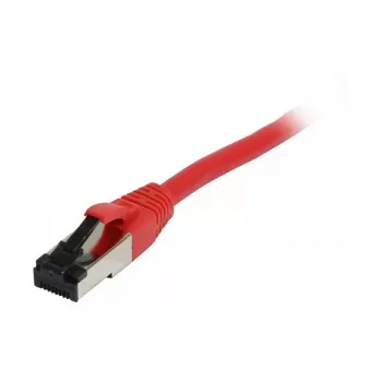 Kabel krosowy Synergy 21 RJ45, CAT8.1 2000 MHz, 3 m, czerwony, S-STP(S/FTP), TPE(Ultra SuperFlex), AWG26, Synergy 21 - Cyfrowe/Dane - Sieć